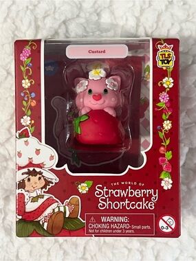 The World of Strawberry Shortcake CISTARD Figure - Pink & Red